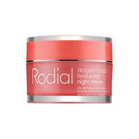 Rodial Dragons Blood Hyaluronic Night Cream 1.69 fl oz, Luxurious Overnight Skin Perfecting Moisturiser - Retinol, Hyaluronic Acid and Shea Butter for Skin Hydration, Quickly-Absorbing Formula