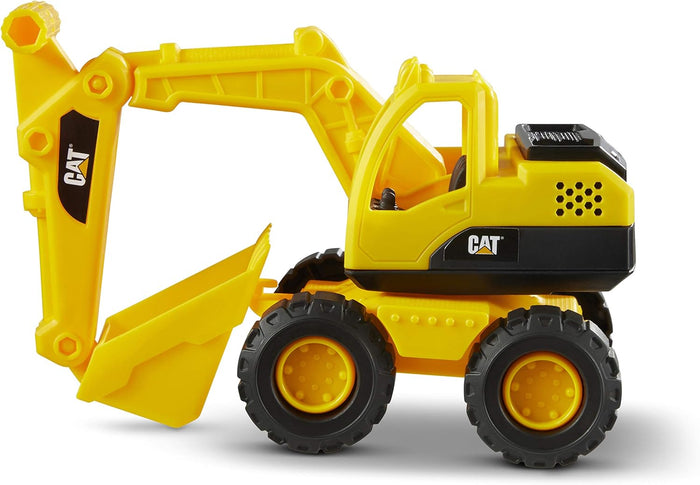 CatToysOfficial Excavator Construction Vehicle, Yellow