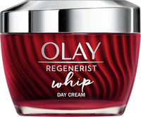 OLAY Regenerist Whip Day Cream, Moisturising Cream with Vitamin B3 and Peptides for Firmed and Protected Skin, 50 ml
