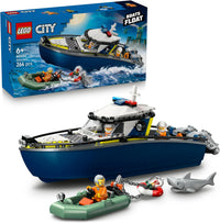 LEGO® City Police Boat Chase 60456 Toy Building Set