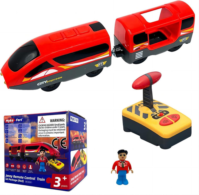 B-Qtech RC Electric Train Toy, Battery Operated Educational Toy
