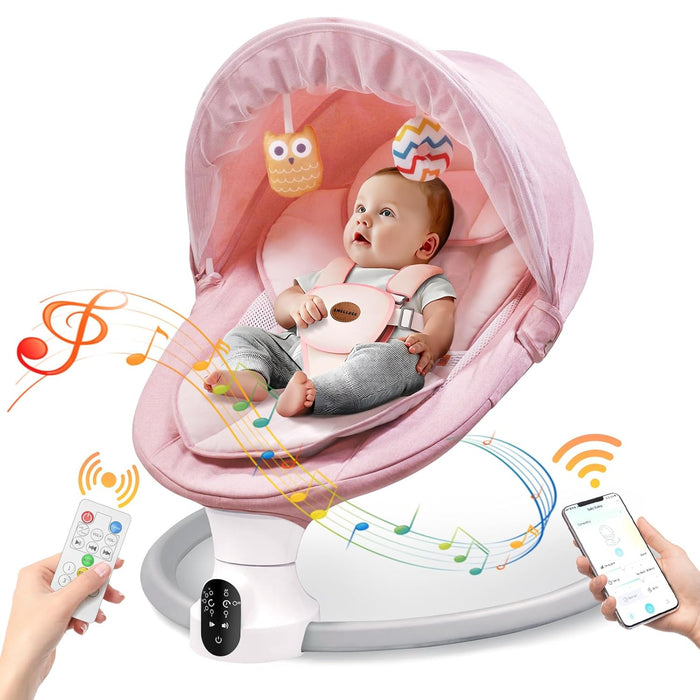 Baby Swing for Infants - Electric Baby Rocker with Exclusive App function-USA Product
