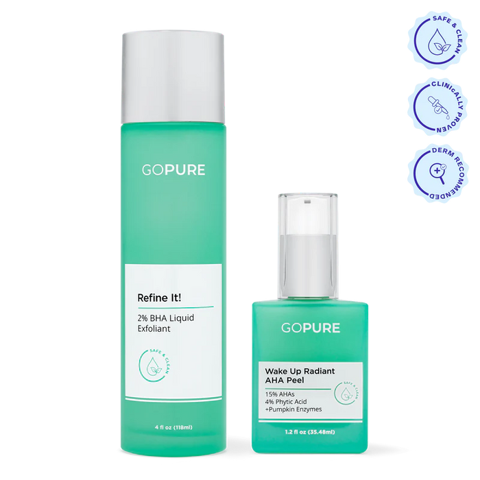 GOPURE Instant Facial Exfoliation Set