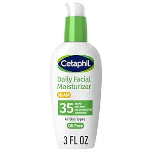 Cetaphil Face Moisturizer, Daily Oil Free Facial Moisturizer with SPF 35