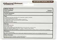 Globe Ichthammol Ointment 20% (Drawing Salve) 1 OZ - Soothing Skin Relief
