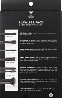 e.l.f. Flawless Face Kit, 6-Piece Brush Collection, Brushes For Face, Eyes & Brows, Vegan & Cruelty-Free