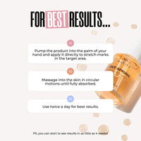 MAËLYS Cosmetics GET-SPRUNG Enriched Stretch Mark Oil - Body Oil for Stretch Marks