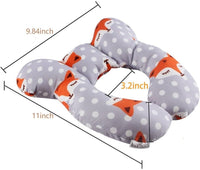 Liyic Baby Travel Pillow, Infant Head and Neck Support Pillow for Car Seat, for 0-2 Years Old Baby
