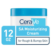 CeraVe Moisturizing Cream with Salicylic Acid, Exfoliating Body Cream with Lactic & Hyaluronic Acid