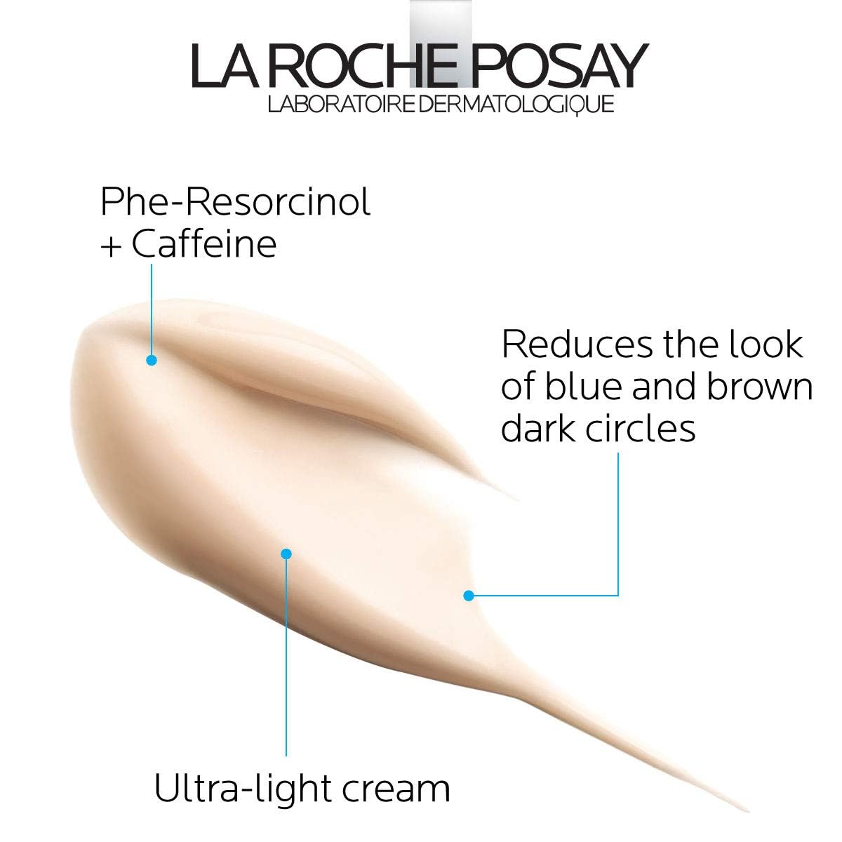 La Roche-Posay Pigmentclar Eye Cream with Caffeine for Dark Circles, 0.5oz