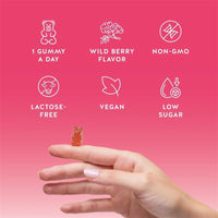 Biotin Gummies for Hair, Skin & Nails. 5,000 mcg 90 Gummies-usa made