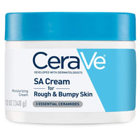 CeraVe Moisturizing Cream with Salicylic Acid, Exfoliating Body Cream with Lactic & Hyaluronic Acid