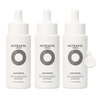 Nutrafol Women's Hair Serum, Supports Visibly Thicker and Stronger Hair, Vegan