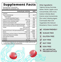 BeLive Biotin Gummies - Skin, Nails & Hair Vitamins with A, C, D, E, B12, Zinc,| 3-Pack-USA Made