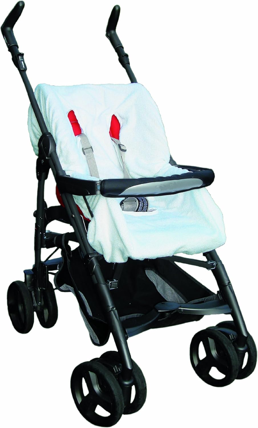 Italbaby Terry Cover for Stroller and Car Seat, Light Blue, Multi-Color, One Size