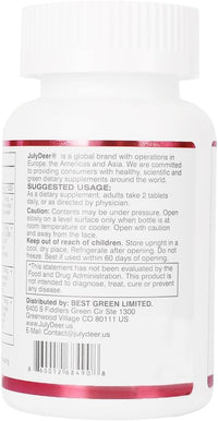 JulyDeer Multivitamin for Women 60 Tablets Complete Multimineral & Vitamin | A, C, D, E and B-Complex, Zinc & More for Lady Immunity, Hair, Skin & Nails, Digestion + Vegetarian ( 60 Count Pack of 1)