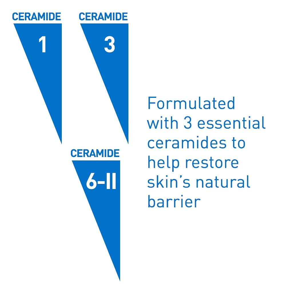 CeraVe Moisturizing Cream with Salicylic Acid, Exfoliating Body Cream with Lactic & Hyaluronic Acid