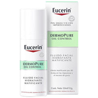 Eucerin Dermopure Oil Control Matifying And Moisturizing Fluid 50ml