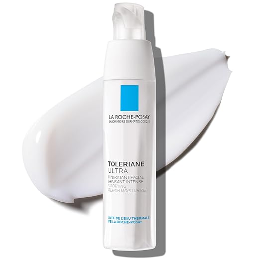 La Roche-Posay Toleriane Dermallergo Ultra Soothing Repair Face Moisturizer for Sensitive Skin