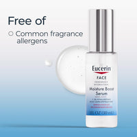 Eucerin Immersive Hydration Smoothing Face Serum, Ultra-Lightweight Hyaluronic Acid Serum Reduces the Look of Fine Lines and Wrinkles, Holiday Gifts for Self Care, 1 Fl Oz Bottle