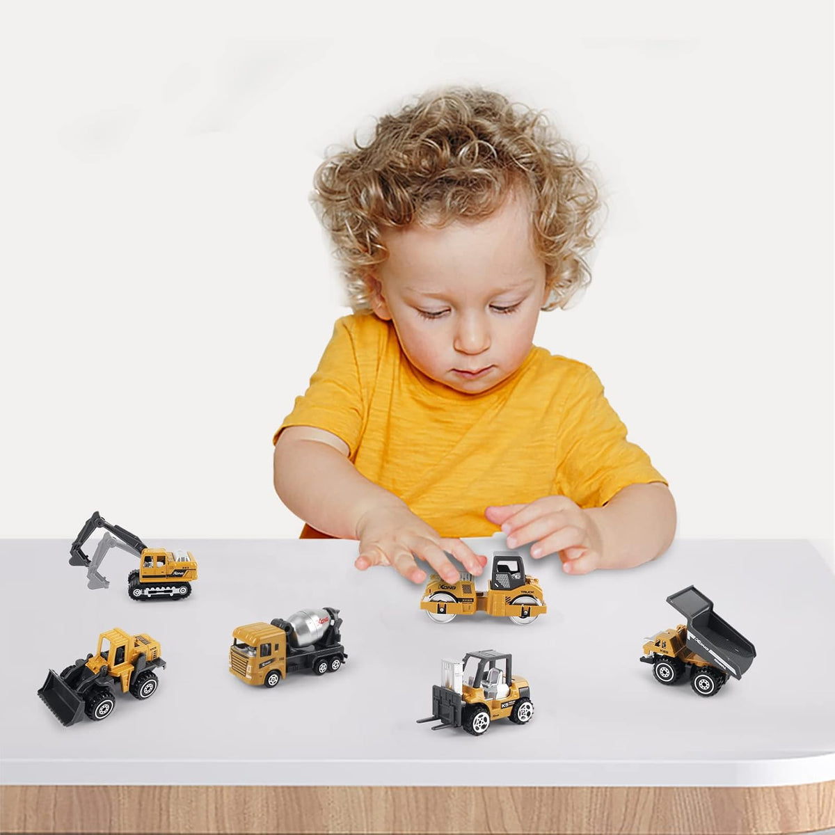 Construction Cars Toys Diecast Engineering Vehicle Toy Set Alloy Metal Car Toys Set