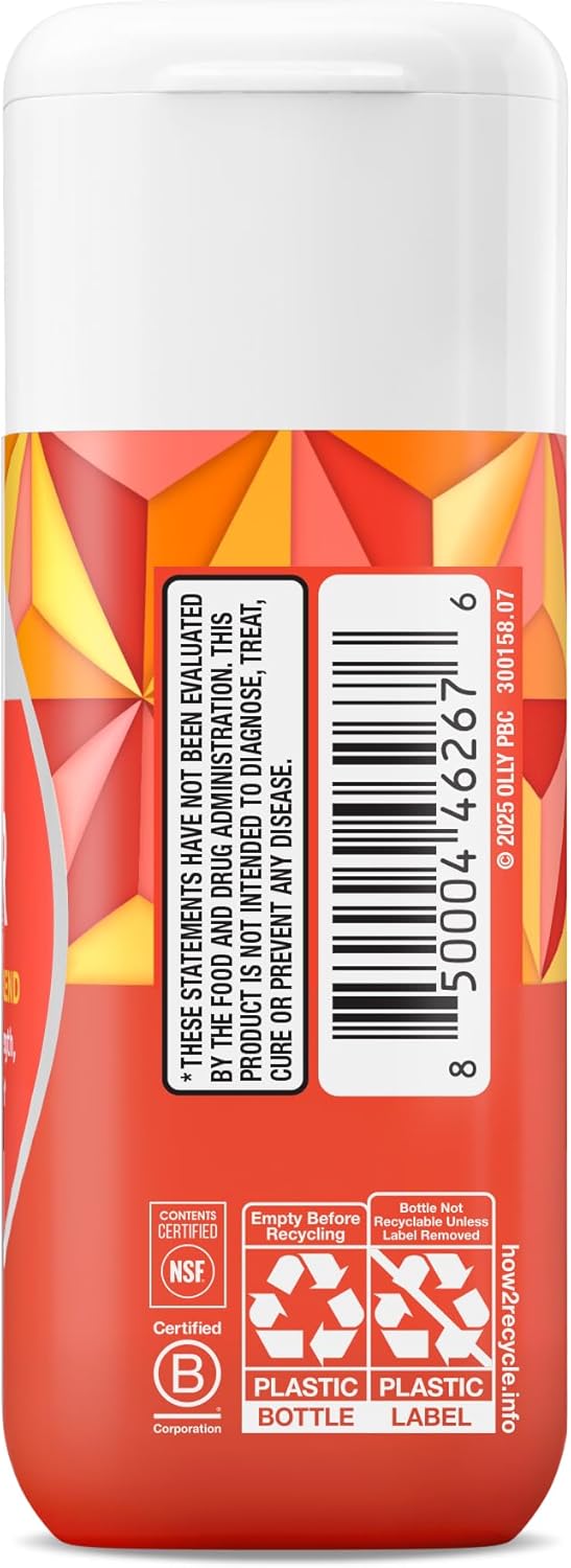 OLLY Ultra Strength Hair Softgels, Supports Hair Health, Biotin, Keratin, Vitamin D, B12, Hair Supplement, 30 Day Supply - 30 Count