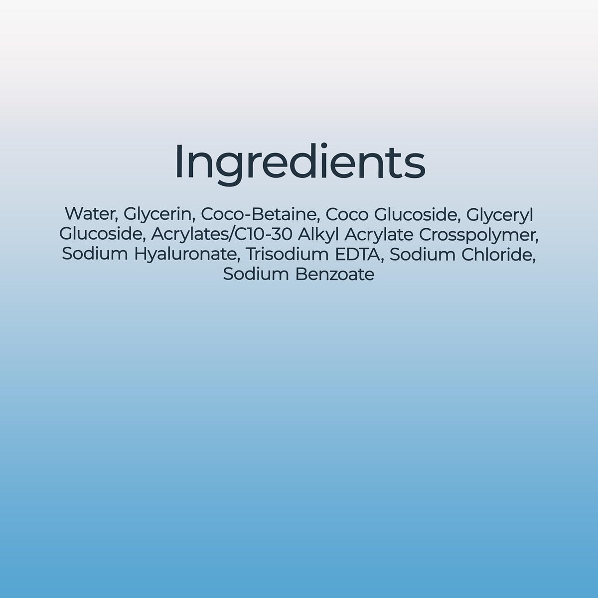 Eucerin Hydrating Cleansing Gel, Daily Face Wash and Makeup Remover Formulated with Hyaluronic Acid, 6.8 Fl Oz Bottle