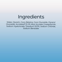 Eucerin Hydrating Cleansing Gel, Daily Face Wash and Makeup Remover Formulated with Hyaluronic Acid, 6.8 Fl Oz Bottle