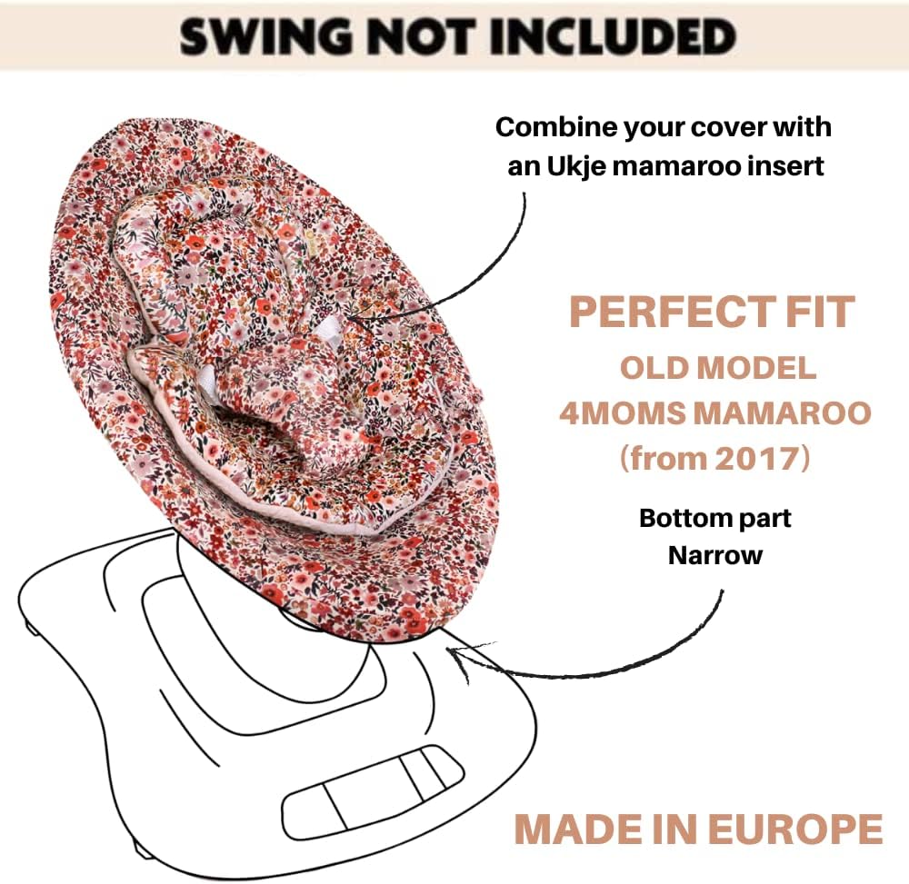 UKJE Protective Baby Rocker Cover - Compatible with Old Model Before 2022 MamaRoo 4 - Baby Swing Cover