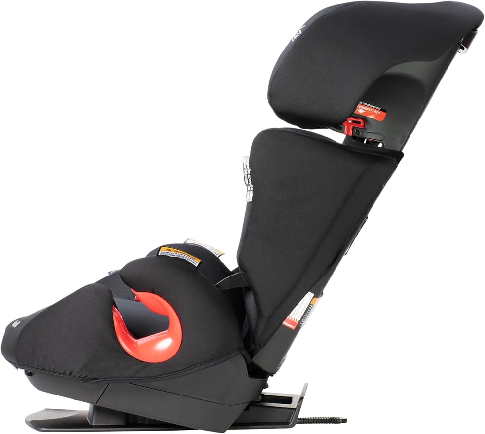 InfaSecure Versatile Folding Booster Seat, 4 to 8 Years, Black, CS6613V