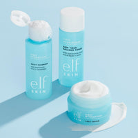 e.l.f. Skin Holy Hydration! The Essentials Mini Kit, Cleanser, Toner & Moisturizer for Hydrated