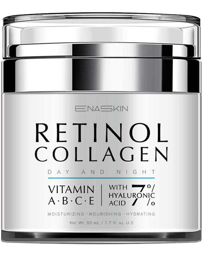 EnaSkin Retinol Cream for Wrinkles: Face Neck Collagen Cream for Tightening Skin - Anti Aging