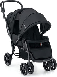 BABY JOY Foldable Tandem Twin Stroller