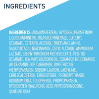 CeraVe Moisturizing Cream with Salicylic Acid, Exfoliating Body Cream with Lactic & Hyaluronic Acid