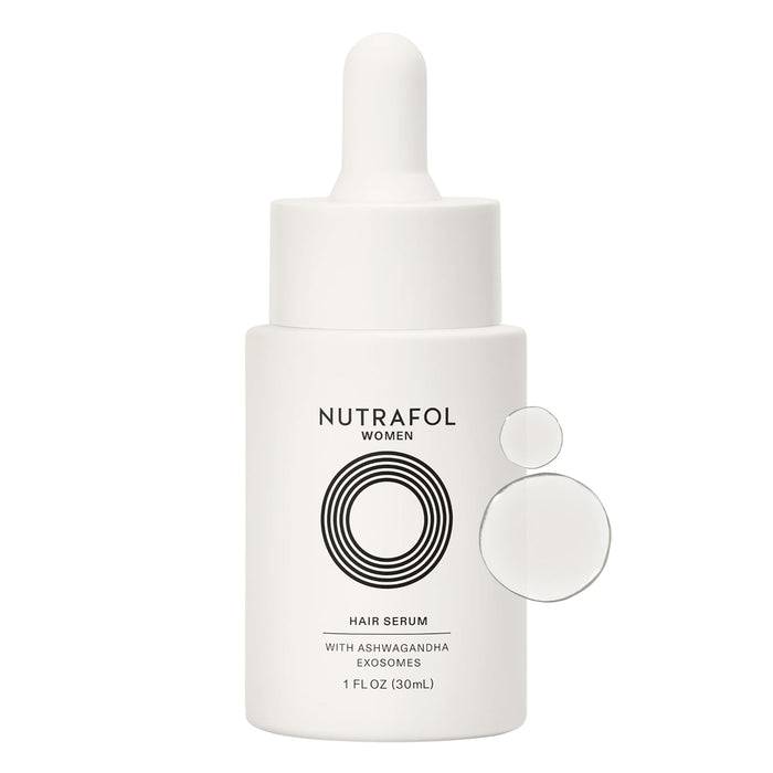 Nutrafol Women's Hair Serum, Supports Visibly Thicker and Stronger Hair