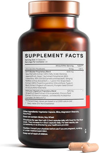 DHT Blocker - Hair Growth Supplement for Genetic Thinning for Men and Women | Guaranteed, Backed by 20 Years of Experience in Hair Loss Treatment Clinics