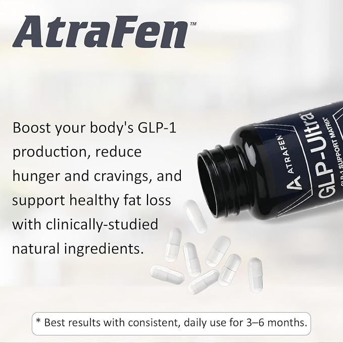 GLP Ultra GLP-1 Appetite Suppressant Diet Weight Loss Pills