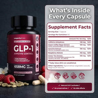 GLP-1 for Weight Loss & Appetite Control, 60 Capsules