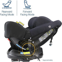 Mother's Choice Convertible Car Seat Adore AP - Black Space