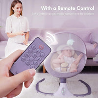 Baby Swing Chair Baby Swing and Bouncer - Electric Baby Bouncer Chair with Remote Control