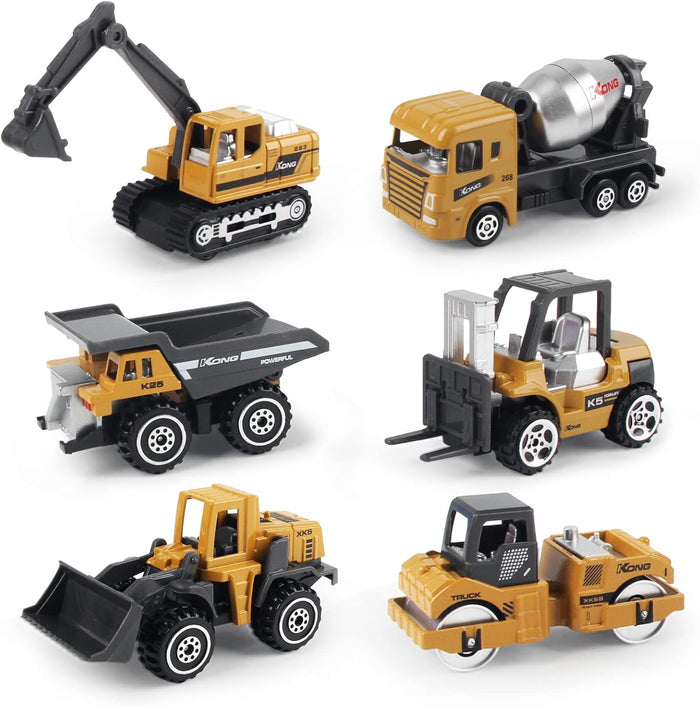 Construction Cars Toys Diecast Engineering Vehicle Toy Set Alloy Metal Car Toys Set