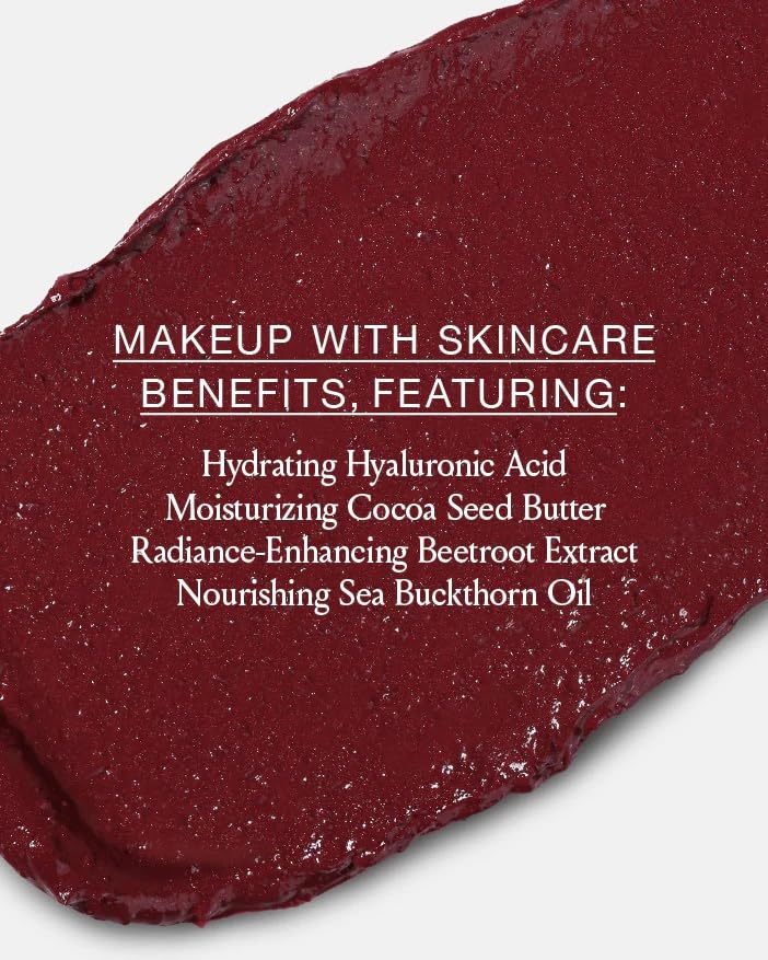 Boomstick Color ™ All-in-One Cream Blush for Cheeks, Eyes & Lips, Long Wearing, Blendable Makeup Blush Stick for Mature Skin-Color Berry