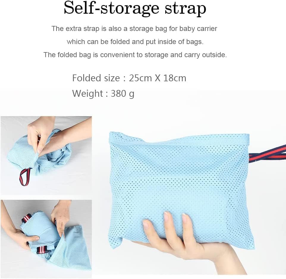 Baby Wrap Carrier Breathable Mesh Cool Summer Fabric Baby Carrier