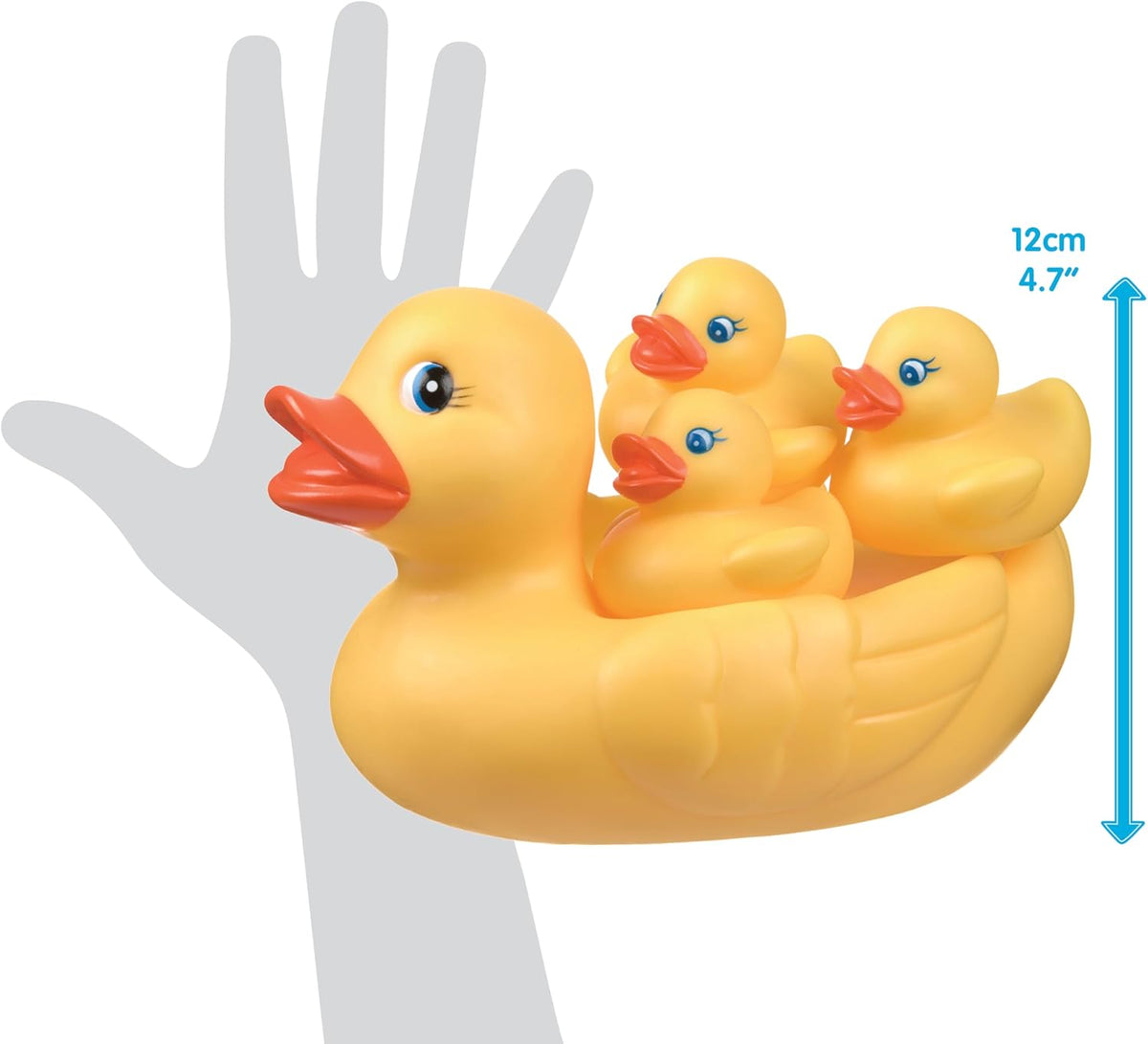 Playgro Bath Duckie Family Toy,Yellow
