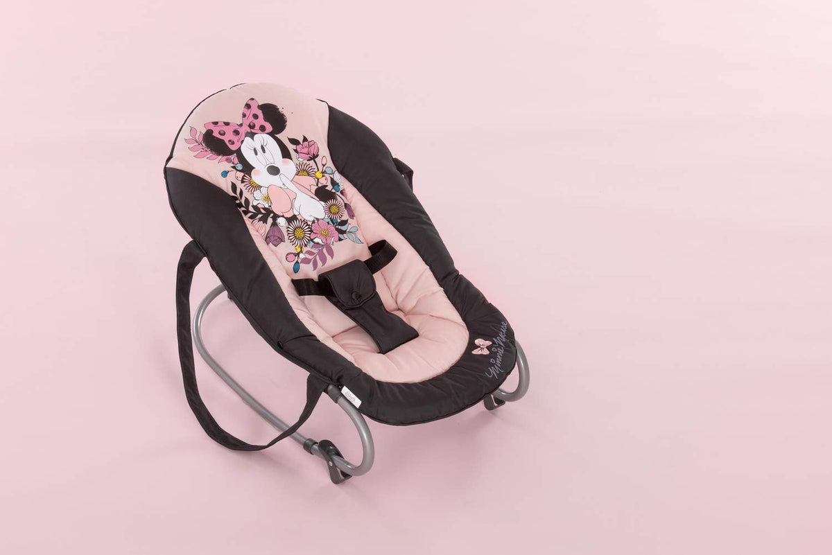 hauck Rocky, Disney Minnie Sweetheart - Baby Bouncer from Birth up to 9 kg