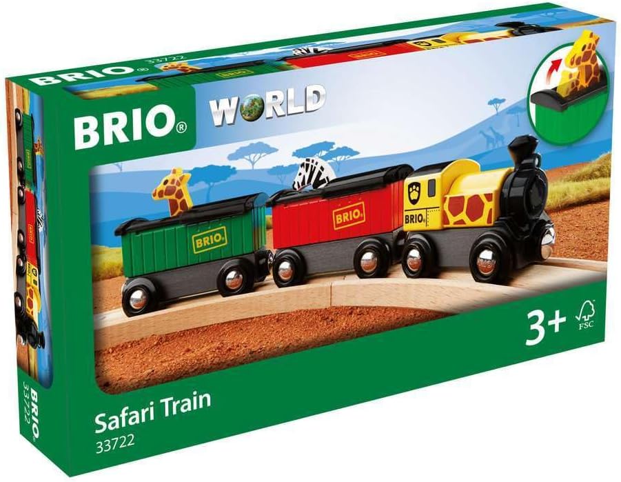 BRIO - Safari Train 3 Pieces
