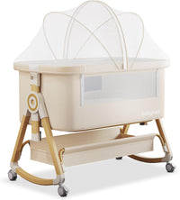 Adjustable 3 in 1 Baby Bassinets, Baby Bassinets Bedside Sleeper