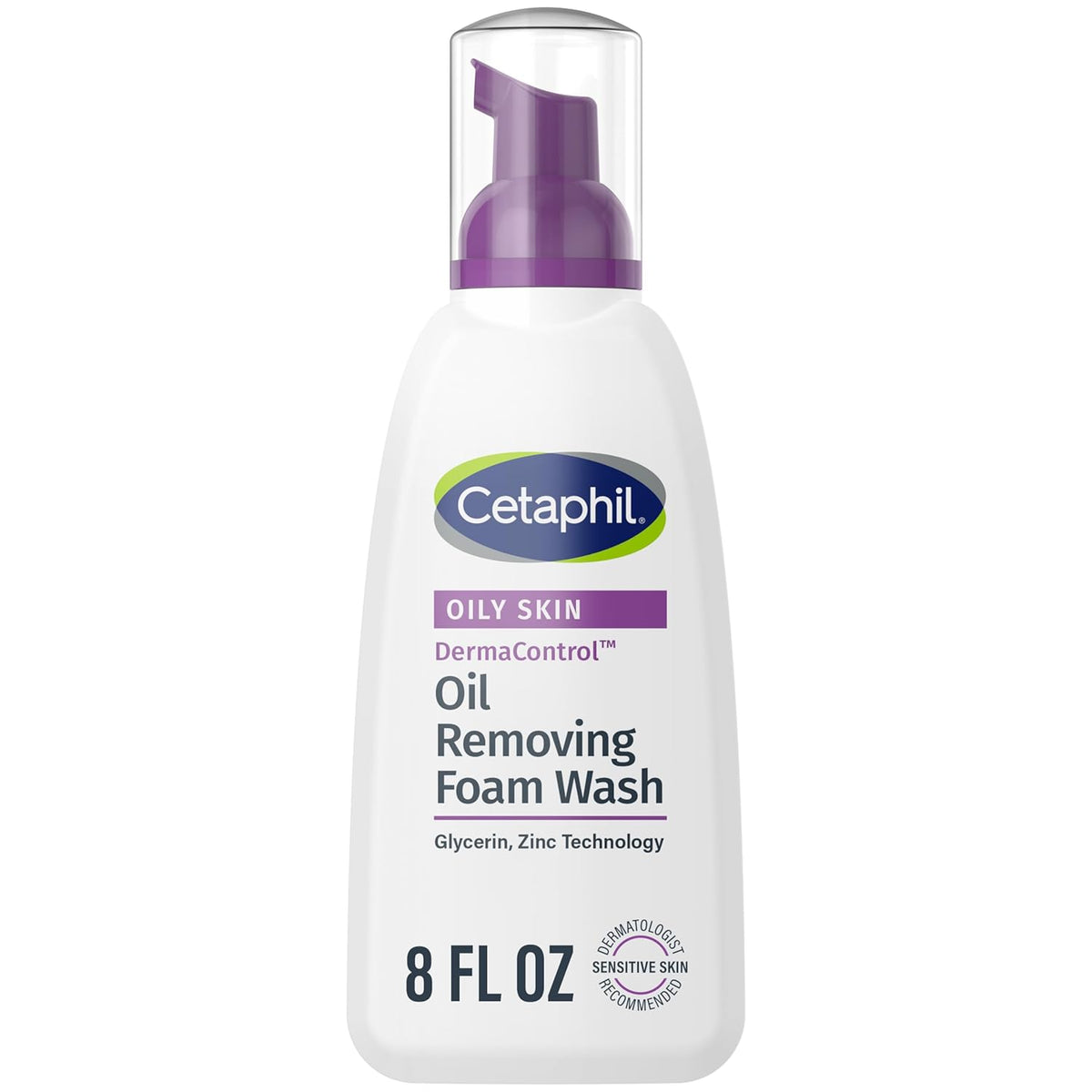 Cetaphil Pro Oil Removing Foaming Face Wash, Sensitive Skin, 8 fl oz, 3ct |