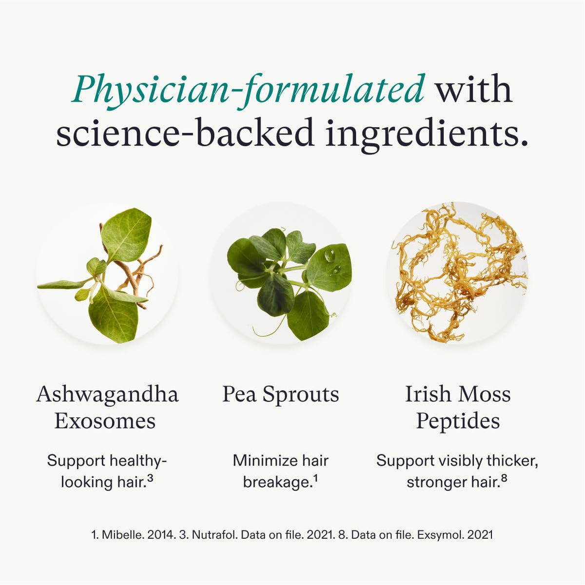 Nutrafol Women's Hair Serum, Supports Visibly Thicker and Stronger Hair