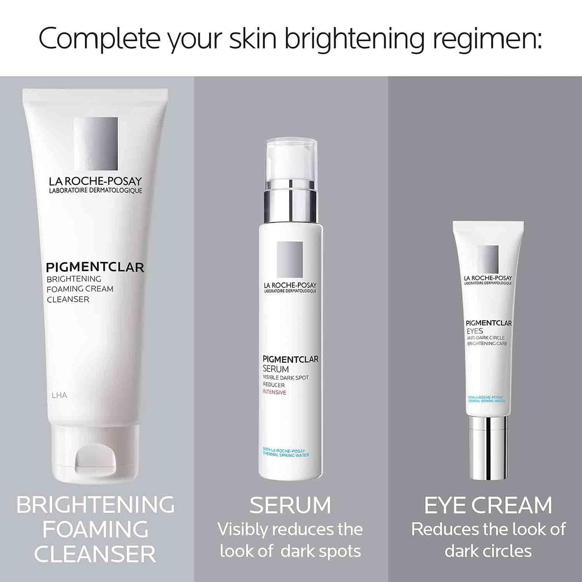 La Roche-Posay Pigmentclar Eye Cream with Caffeine for Dark Circles, 0.5oz
